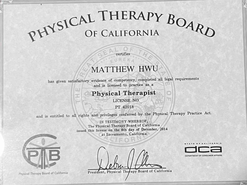 Matt's License